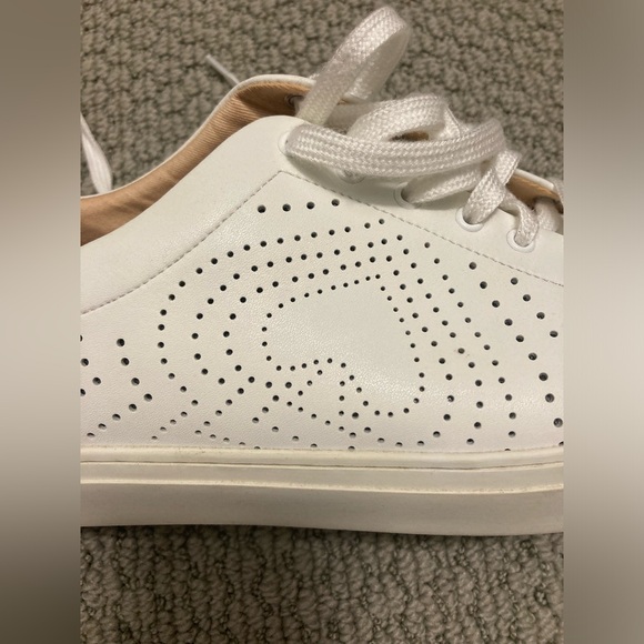 kate spade Shoes - Kate Spade White Heart Detail Sneakers